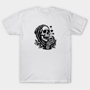 skeleton coffee T-Shirt